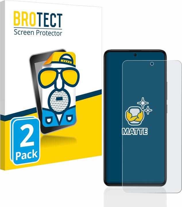 Productafbeelding BROTECT Antireflecterende schermbeschermer mat (2 Stuk, Xiaomi Poco F5 Pro)