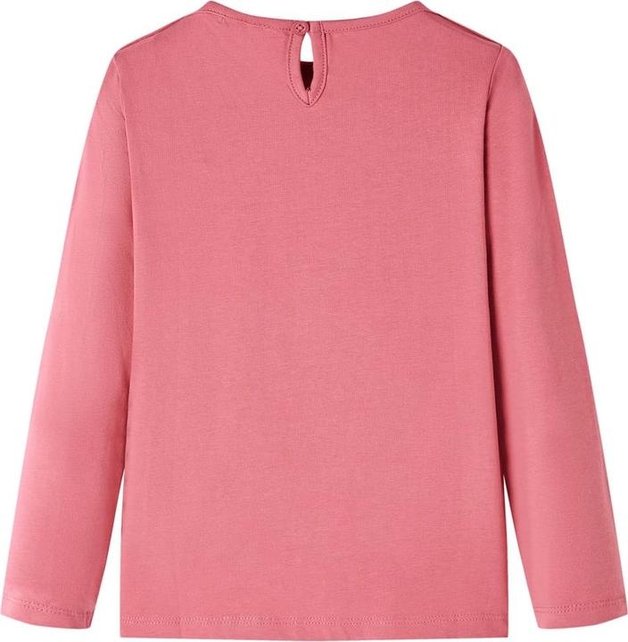 Produktbild VidaXL Kinder-Langarmshirt Altrosa 140,Material: 95 % Baumwolle. 5 (140)