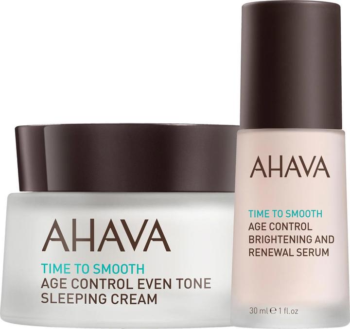 Produktbild Ahava Time To Smooth Schönheitsschlaf Set (Gesichtspflege set)