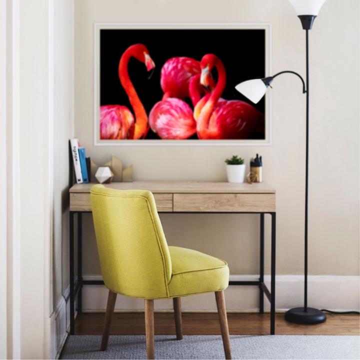 Actual product image Trenddeko Pink Flamingo (60 x 40 cm)