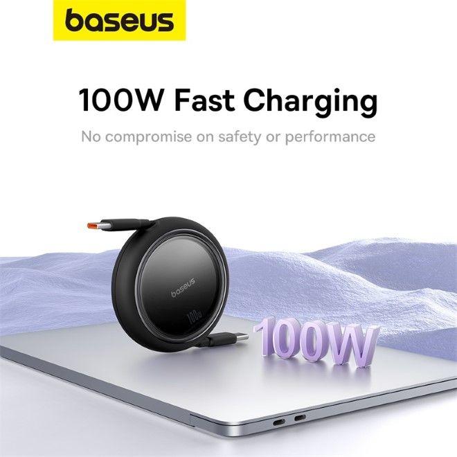 Actual product image Baseus USB C – USB C (1 m, USB 3.0)