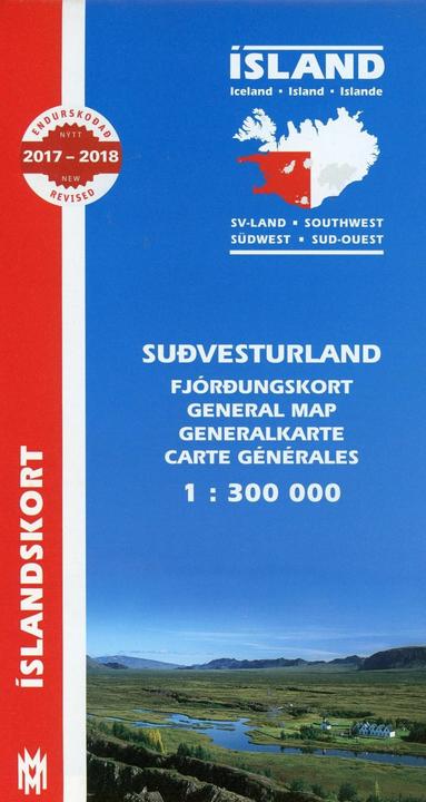 Image du produit Islande. Sud-ouest 2017-2018 300000
