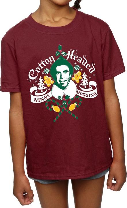 Immagine prodotto Elf Cotton Headed Ninny Muggins Maglietta Ragazze (140, 146)