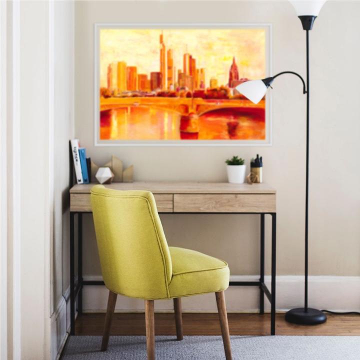 Immagine prodotto Trenddeko Skyline di Francoforte (120 x 80 cm)