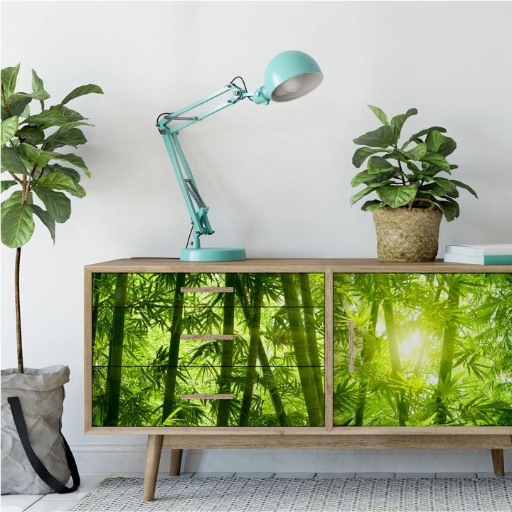 Produktbild Trenddeko Sonnenschein im Bambuswald (80 x 30 cm, 100 x 40 cm, 120 x 50 cm, 150 x 60 cm, 200 x 80 cm, 60 x 20 cm)