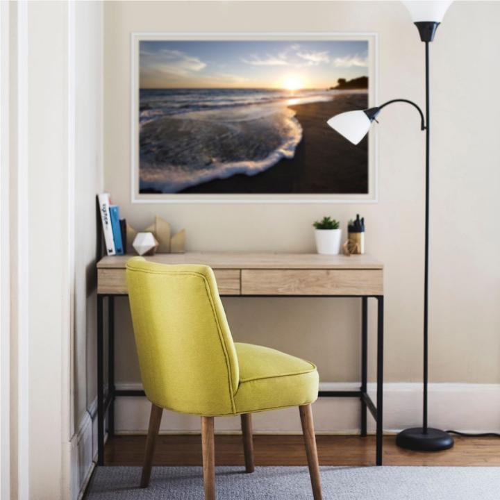 Image du produit Trenddeko Coucher de soleil sur la mer (120 x 80 cm)