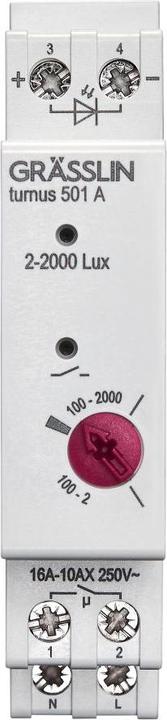 Immagine prodotto Elbro Interruttore crepuscolare AMD turnus 501 A, sensore di luminosità, 1 C, 2600 W