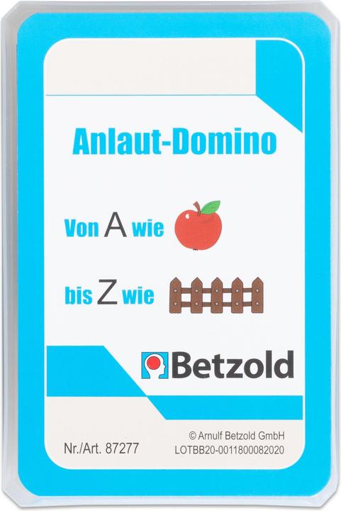 Produktbild Betzold Anlaut-Domino (Deutsch)