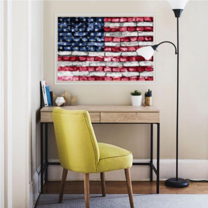 Immagine prodotto Trenddeko Stelle e strisce (45 x 30 cm)