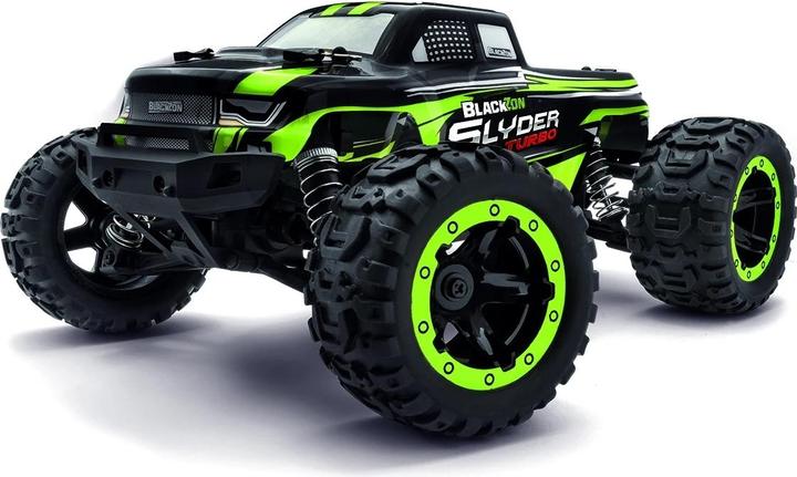 Produktbild Blackzon - Slyder MT Turbo 1/16 4WD 2S Brushless - Green (540208) (RTR Ready-to-Run)