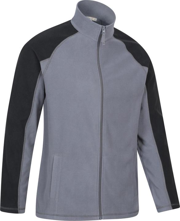 Immagine prodotto Mountain Warehouse Ashbourne Giacca in Pile Cerniera su intera lunghezza Uomo (S)