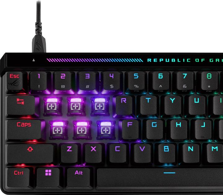 Actual product image ASUS ROG Falchion Ace HFX (DE, Cable)