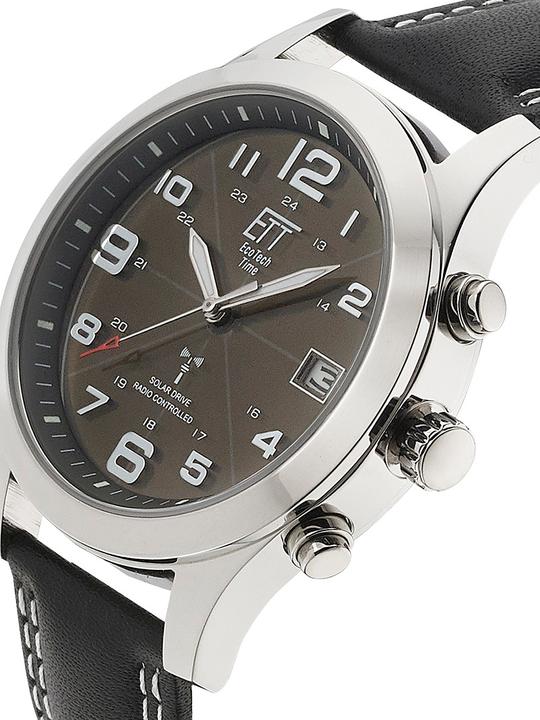 Produktbild ETT EGS-11488-22L Solar Drive Funkuhr Gobi (Analoguhr, Mondphasenuhr, Funkuhr, 41 mm)