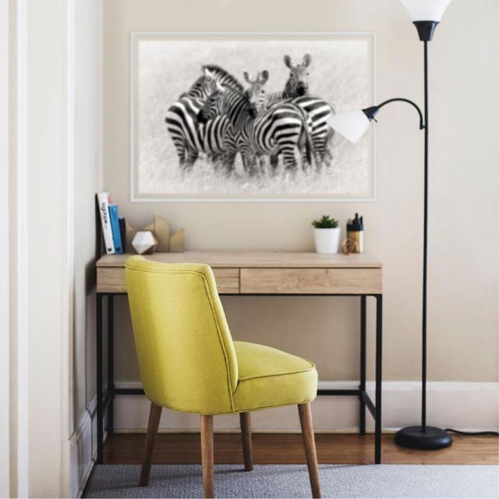 Produktbild Trenddeko Trubitsyn - Zebras in der Savanne (100 x 70 cm)