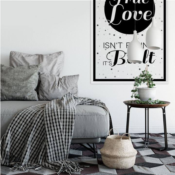 Actual product image Trenddeko True Love (80 x 120 cm)