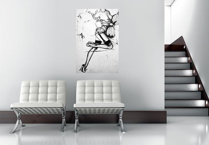 Produktbild Trenddeko Verführerisches Pin-up (30 x 45 cm)