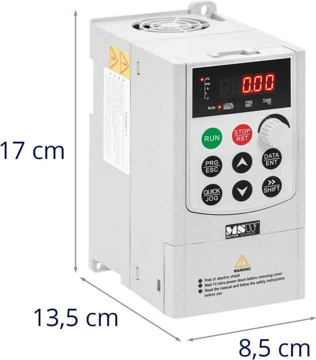 Produktbild MSW VFD-Frequenzumrichter 2200 W 230 V Frequenzumformer Stromrichter LED-Display