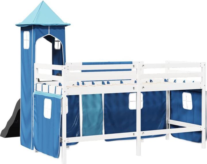 Actual product image VidaXL Children's loft bed with tower (80 x 200 cm)