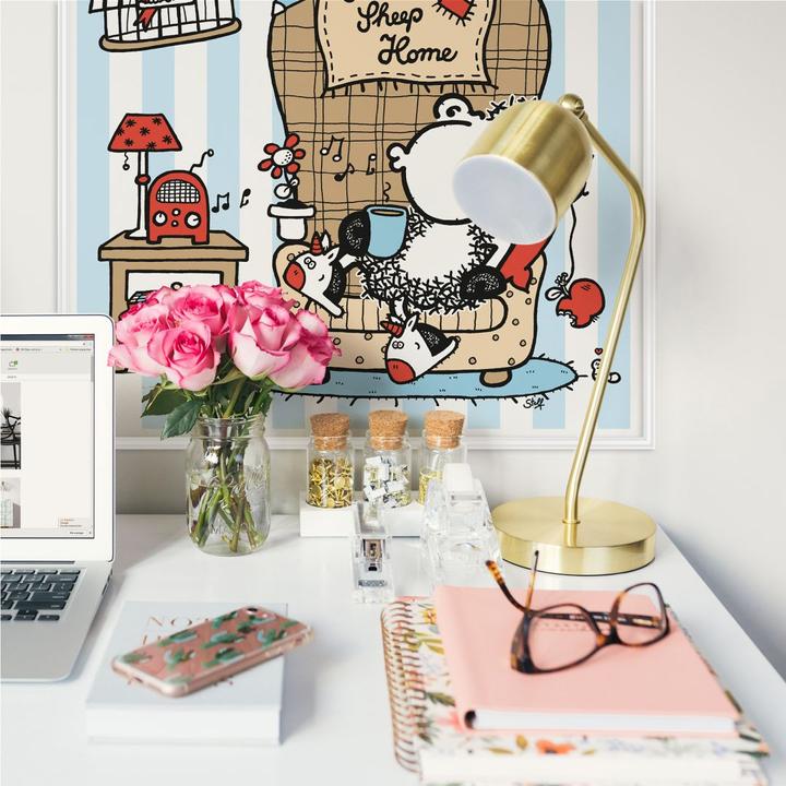 Produktbild Sheepworld Home Sheep Home Music (70 x 70 cm)