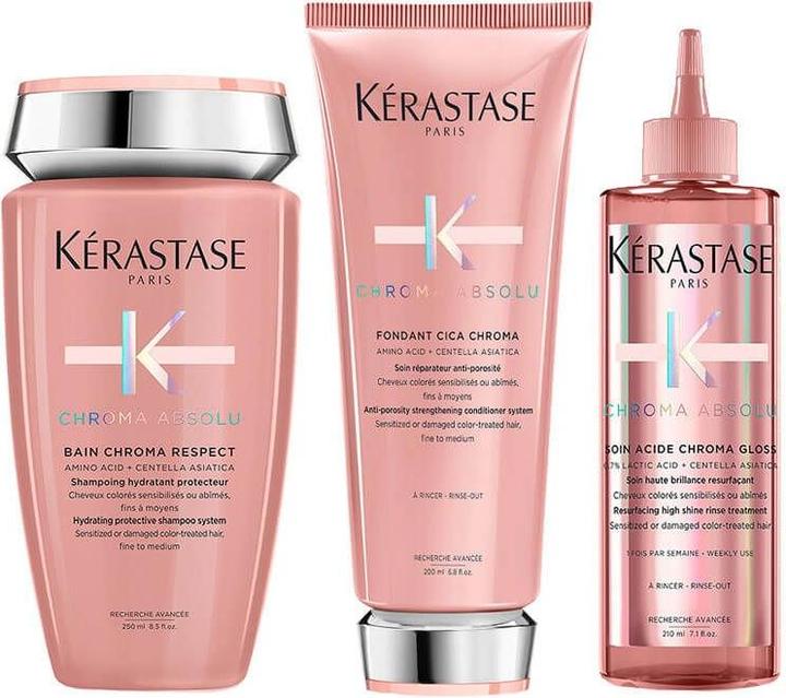 Immagine prodotto Kérastase Trio Chroma Absolu Gloss per capelli fini (Set per la cura dei capelli)
