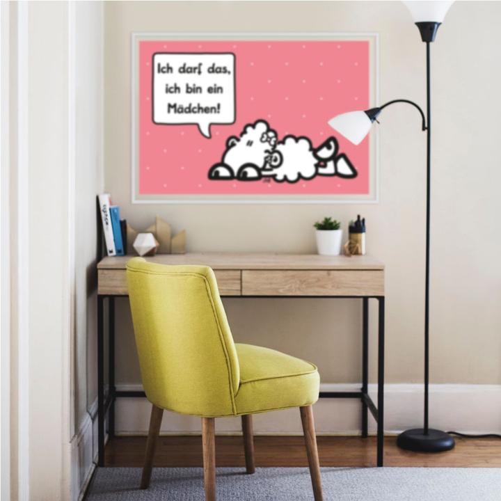 Image du produit Sheepworld Héros des mots fille (80 x 50 cm, 100 x 70 cm, 60 x 40 cm, 120 x 80 cm, 30 x 20 cm, 45 x 30 cm, 150 x 100 cm)