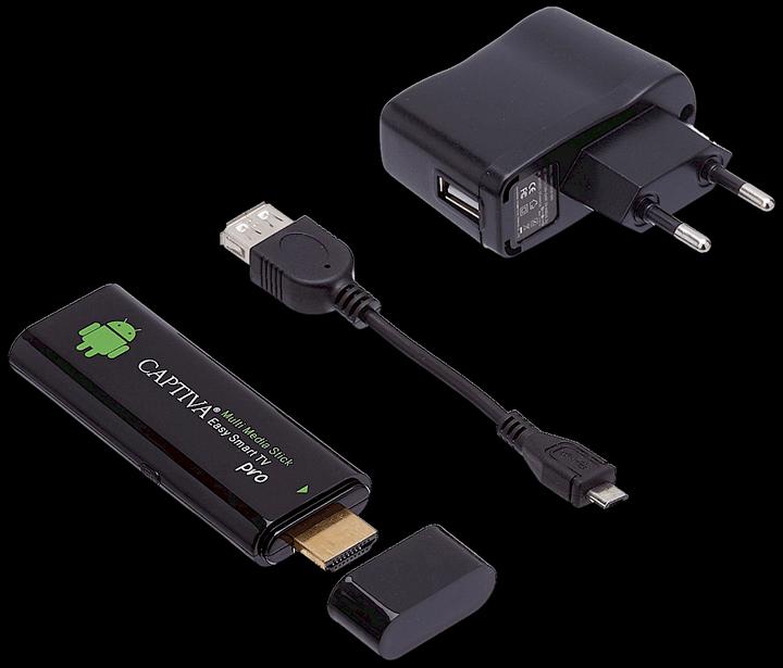 Captiva Multi Media Stick Easy Smart TV Stick pro retail (WLAN USB-Stick)