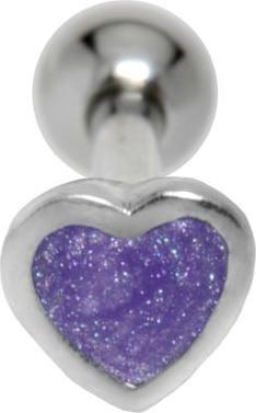 Actual product image Bijouteria Ear piercing (Surgical steel 316L, Brass with silver plating, Email)