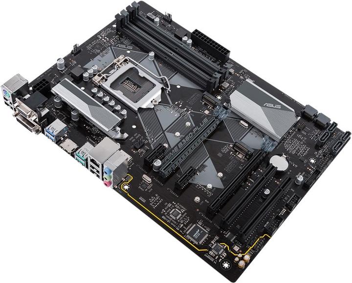 Actual product image ASUS Prime B360-Plus (LGA 1151, Intel B360, ATX)
