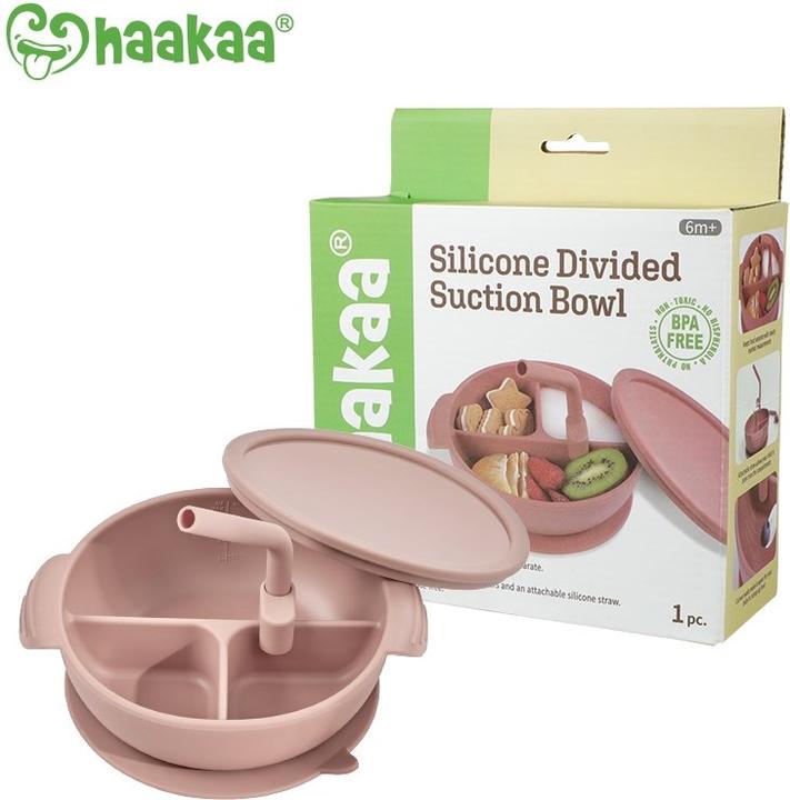 Actual product image Haakaa Baby dinner plate
