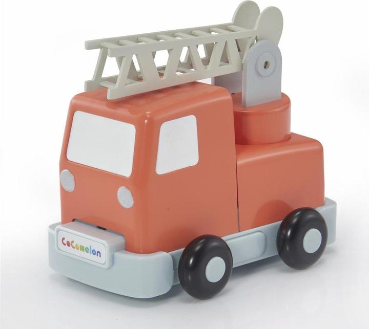 Produktbild Cocomelon WOW! STUFF Bauen Sie Musikfahrzeuge JJ Schulbus Feuerwehrauto und Eiswagen Geräusche