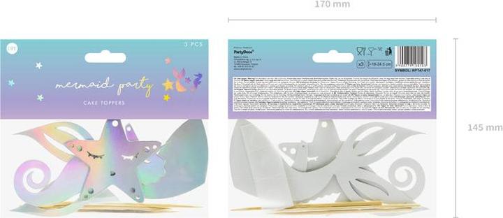 Immagine prodotto Partydeco Sirena