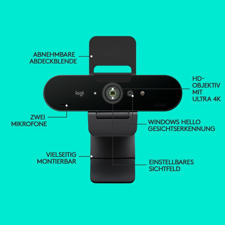 Produktbild Logitech Brio Stream (8.80 Mpx)