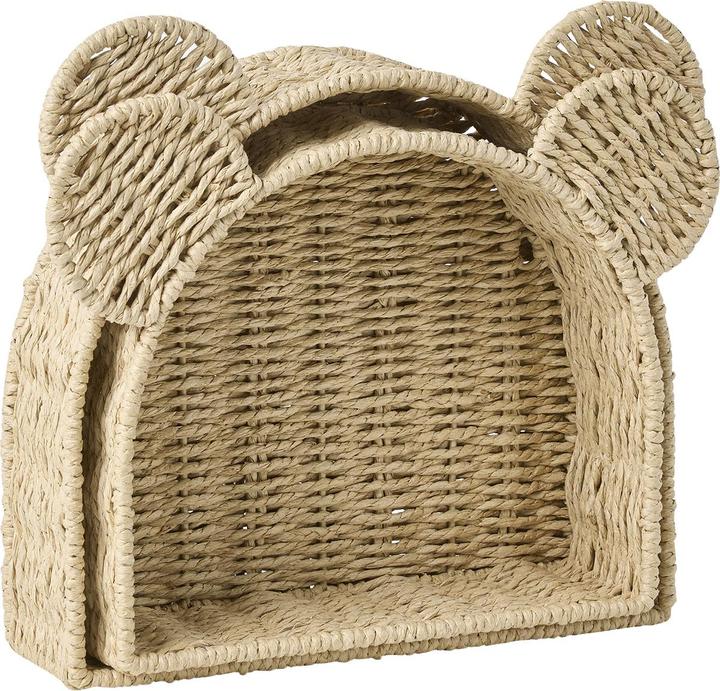 Produktbild Vertbaudet 2er-Set Kinderzimmer Deko-Regale BÄR, Papier