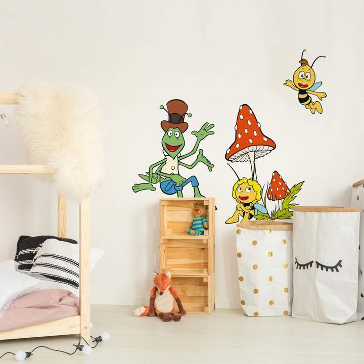 Produktbild Biene Maja Die mit Willi und Flip (140 x 88 cm)