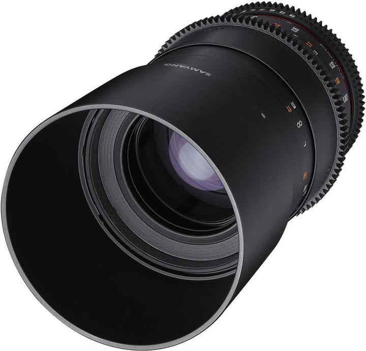 Actual product image Samyang 100mm T3.1 VDSLR Fuji X (Fujifilm X, full size)