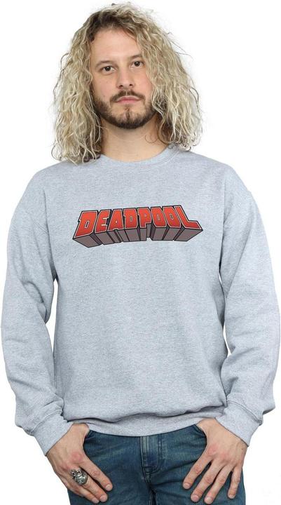 Produktbild Deadpool Text Logo Sweatshirt (S)