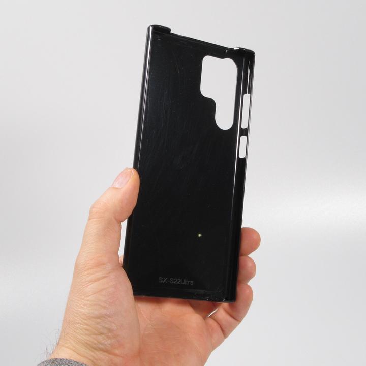 Produktbild PhoneLook Hülle Marble Black 01 (Samsung Galaxy S22 Ultra)