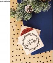 Image du produit Rayher Tampon "Schne Weihnachten" - Couronne