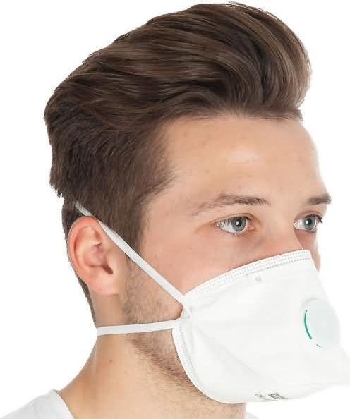 Actual product image Hygostar Respirator mask with valve, protection level: FFP3 (FFP3, 20 x)
