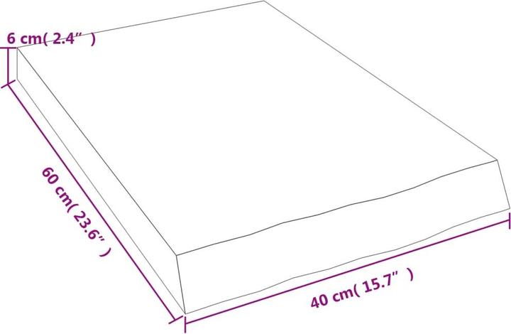 Produktbild VidaXL Emerald (40 x 6 x 60 cm)
