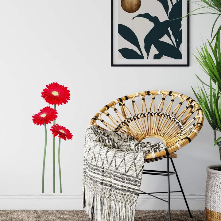 Actual product image Trenddeko Gerbera Bundle Red (30 x 80 cm)