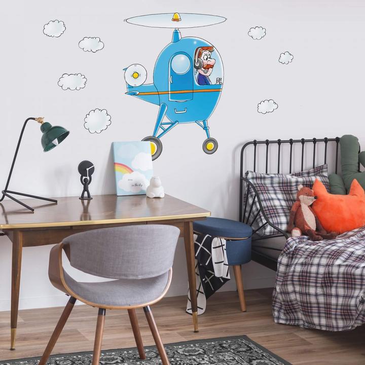 Image du produit Trenddeko Hélicoptère (94 x 70 cm)