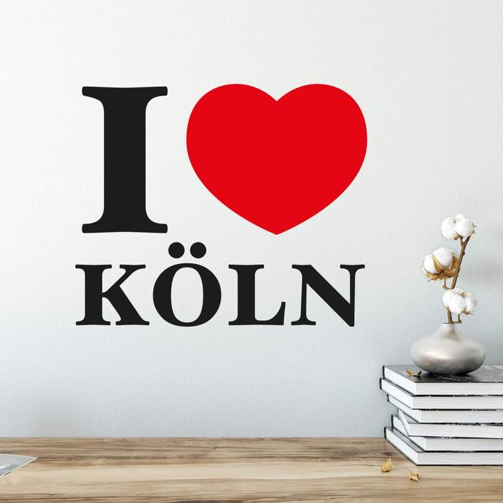 Image du produit Trenddeko I love Cologne (40 x 34 cm)
