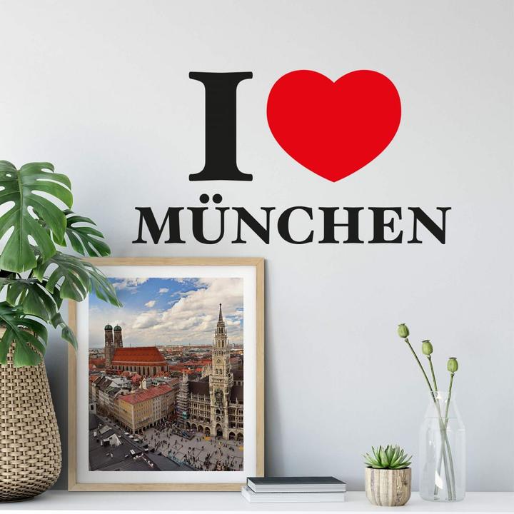 Image du produit Trenddeko I love Munich (30 x 17 cm)