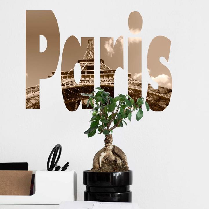 Actual product image Trenddeko Impressions Paris Eiffel Tower (100 x 71 cm)