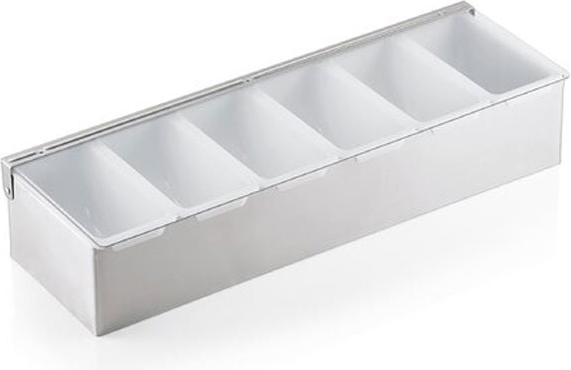 Produktbild WAS Zutatenbehälter mit 6 Einsätzen (Bar Organizer)