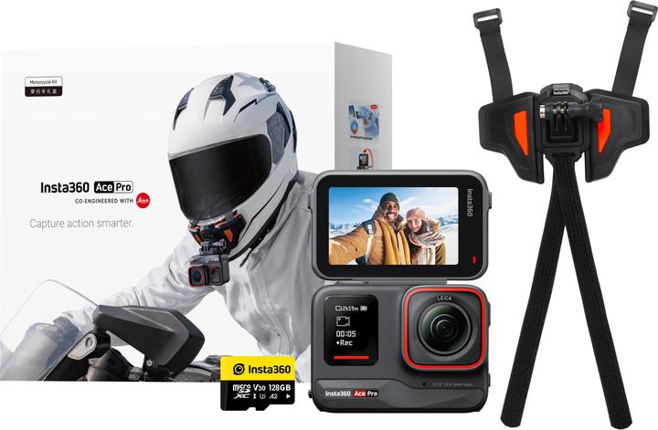 Produktbild Insta360 Ace Pro Motorcycle Kit (24p, Bluetooth, WLAN)