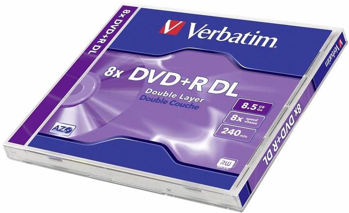 Actual product image Verbatim Dvd+R dl (5 x)