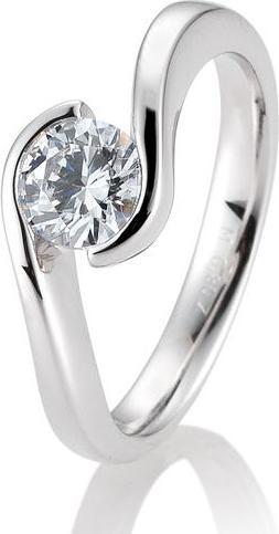 Produktbild Breuning Ring Schwung 0,80-1,50 ct. (52, 750/18 K Gold)