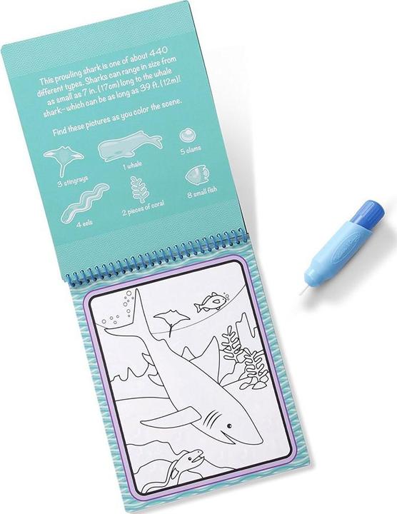 Produktbild Melissa & Doug Malbuch Unterwasserwelt